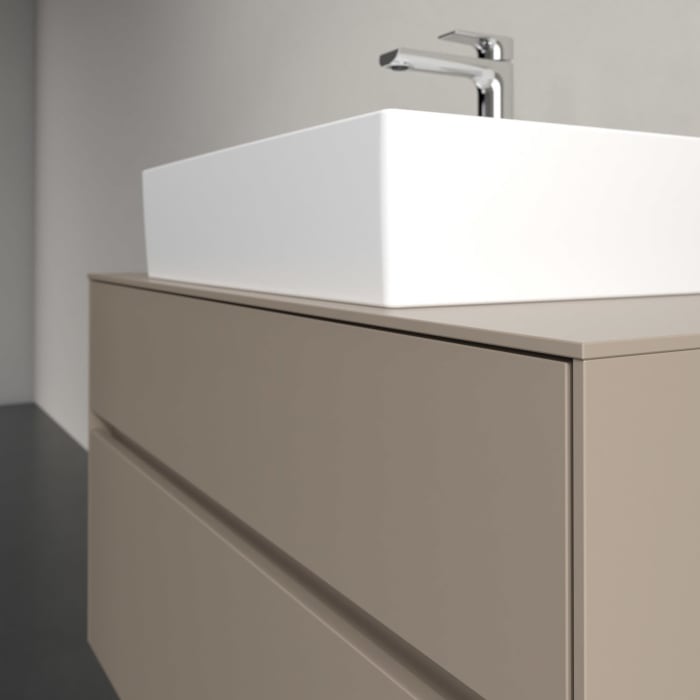 Villeroy & Boch Collaro Waschtischunterschrank 100 x 54,8 cm , mit LED-Beleuchtung, mit 2 Auszügen