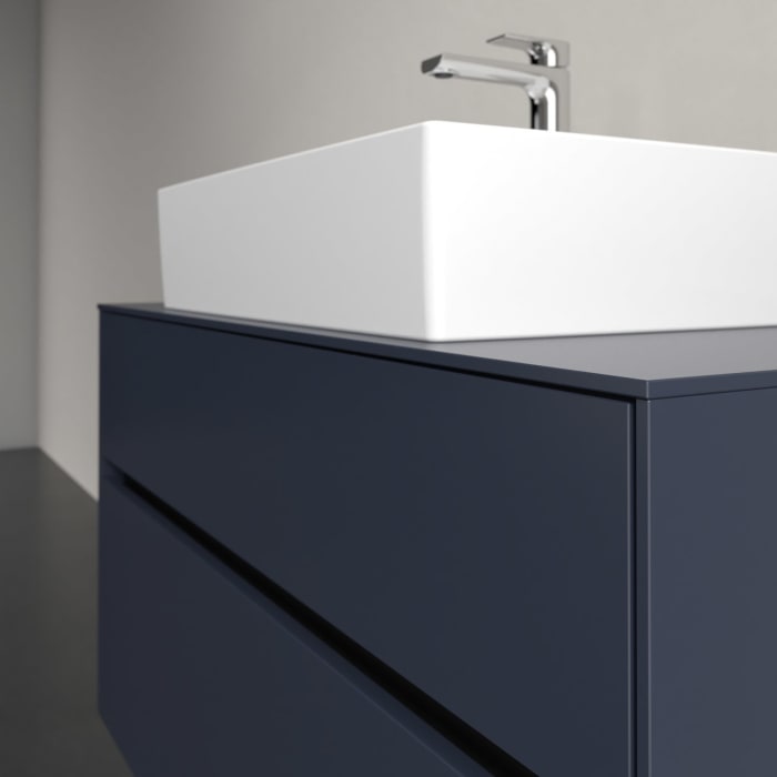 Villeroy & Boch Collaro Waschtischunterschrank 100 x 54,8 cm , mit LED-Beleuchtung, mit 2 Auszügen