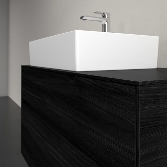 Villeroy & Boch Collaro Waschtischunterschrank 100 x 54,8 cm , mit LED-Beleuchtung, mit 2 Auszügen