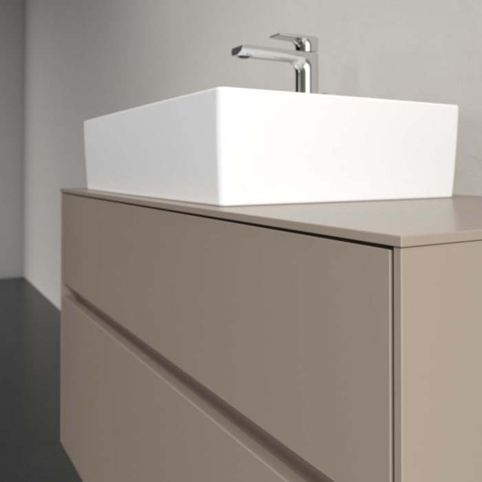 Villeroy & Boch Collaro Waschtischunterschrank 100 x 54,8 cm , mit LED-Beleuchtung, mit 2 Auszügen