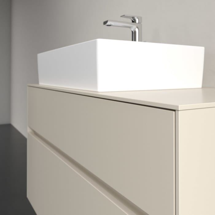 Villeroy & Boch Collaro Waschtischunterschrank 100 x 54,8 cm , mit LED-Beleuchtung, mit 2 Auszügen