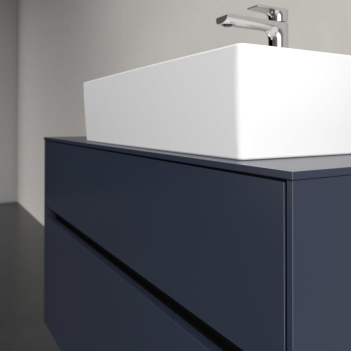 Villeroy & Boch Collaro Waschtischunterschrank 100 x 54,8 cm , mit LED-Beleuchtung, mit 2 Auszügen