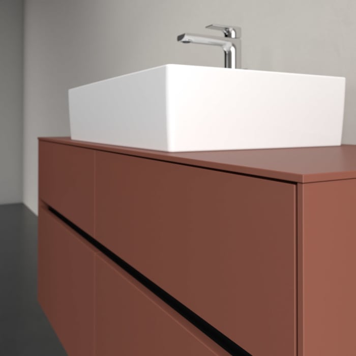 Villeroy & Boch Collaro Waschtischunterschrank 120 x 54,8 cm , mit LED-Beleuchtung, mit 4 Auszügen