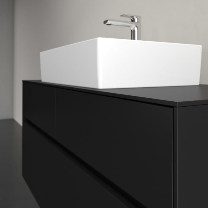 Villeroy & Boch Collaro Waschtischunterschrank 120 x 54,8 cm , mit LED-Beleuchtung, mit 4 Auszügen