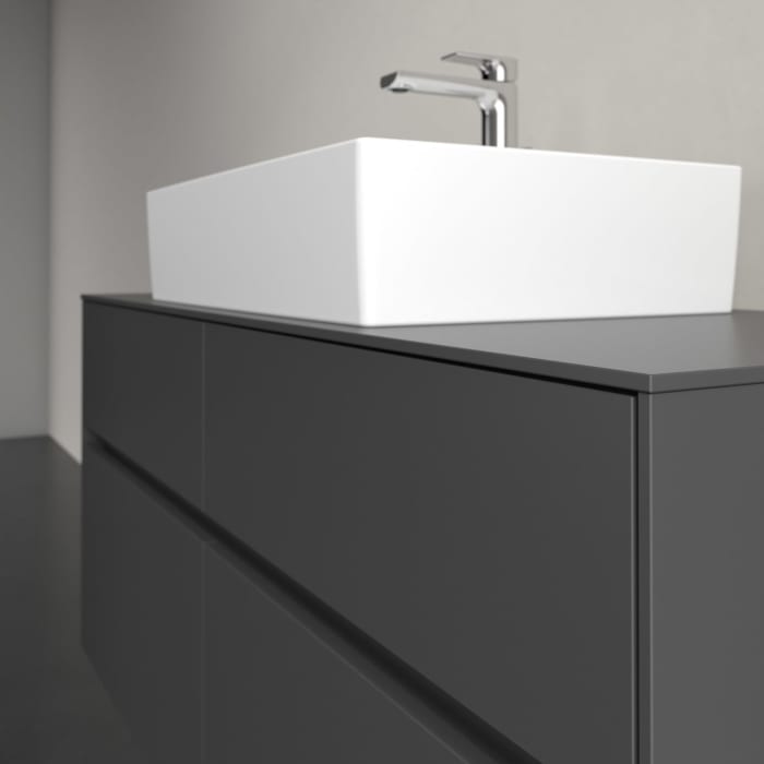 Villeroy & Boch Collaro Waschtischunterschrank 120 x 54,8 cm , mit LED-Beleuchtung, mit 4 Auszügen