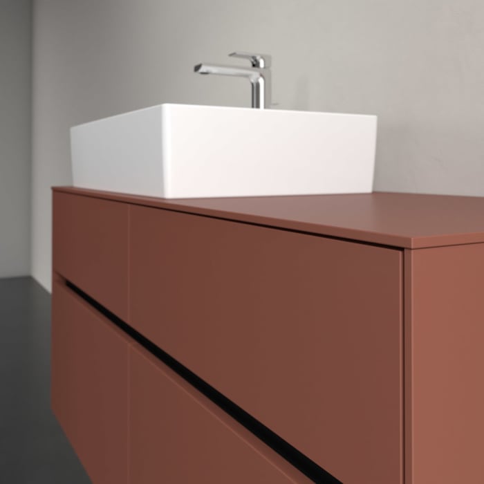 Villeroy & Boch Collaro Waschtischunterschrank 120 x 54,8 cm , mit LED-Beleuchtung, mit 4 Auszügen