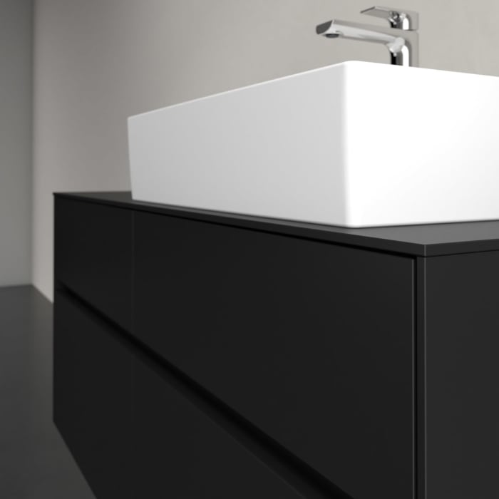 Villeroy & Boch Collaro Waschtischunterschrank 120 x 54,8 cm , mit LED-Beleuchtung, mit 4 Auszügen