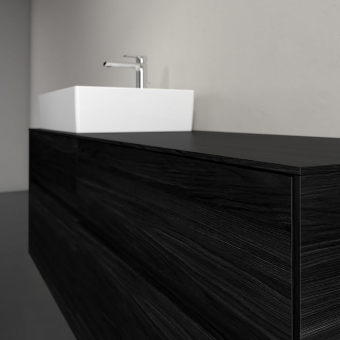 Villeroy & Boch Collaro Waschtischunterschrank 160 x 54,8 cm , mit LED-Beleuchtung, mit 4 Auszügen