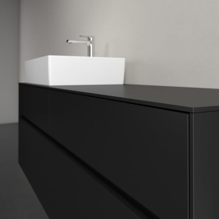 Villeroy & Boch Collaro Waschtischunterschrank 160 x 54,8 cm , mit LED-Beleuchtung, mit 4 Auszügen