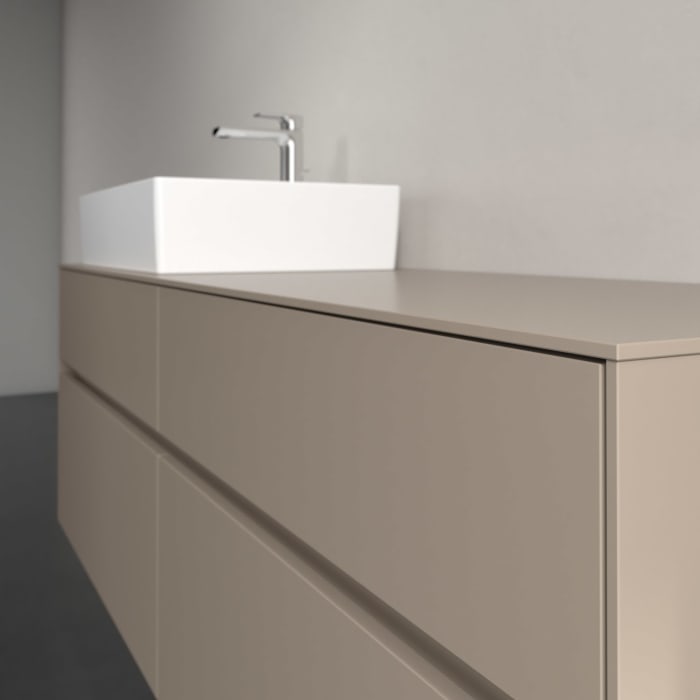 Villeroy & Boch Collaro Waschtischunterschrank 160 x 54,8 cm , mit LED-Beleuchtung, mit 4 Auszügen