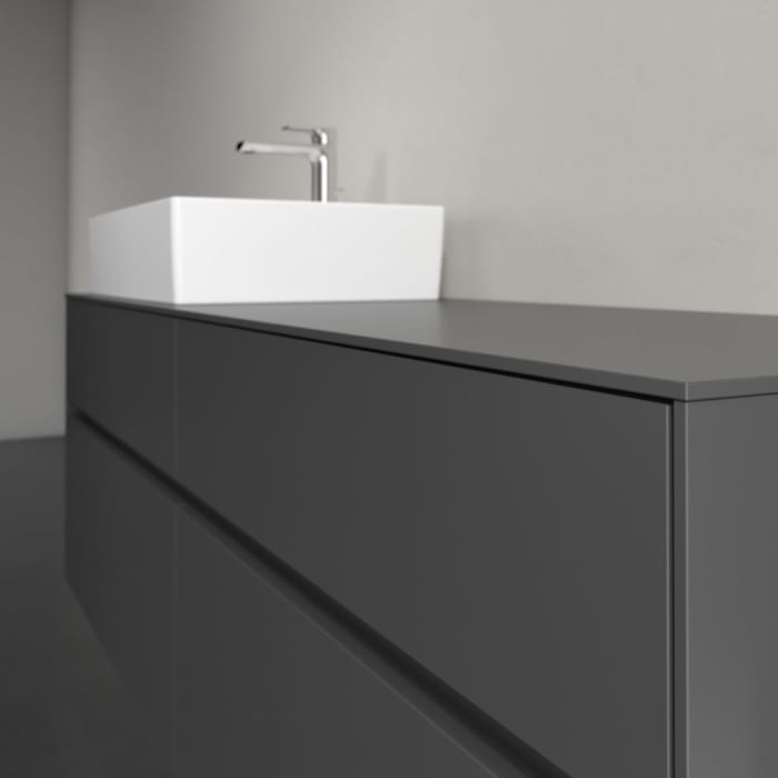 Villeroy & Boch Collaro Waschtischunterschrank 160 x 54,8 cm , mit LED-Beleuchtung, mit 4 Auszügen