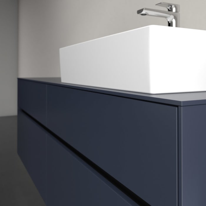 Villeroy & Boch Collaro Waschtischunterschrank 160 x 54,8 cm , mit LED-Beleuchtung, mit 4 Auszügen