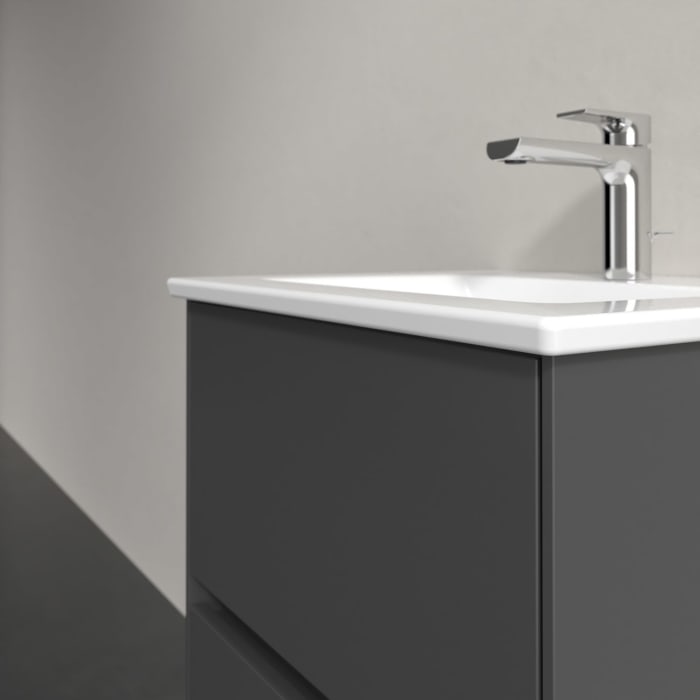 Villeroy & Boch Collaro Waschtischunterschrank 47,2 x 60,95 cm , mit LED-Beleuchtung, mit 2 Auszügen