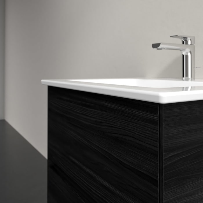 Villeroy & Boch Collaro Waschtischunterschrank 56,1 x 61 cm , mit LED-Beleuchtung, mit 2 Auszügen