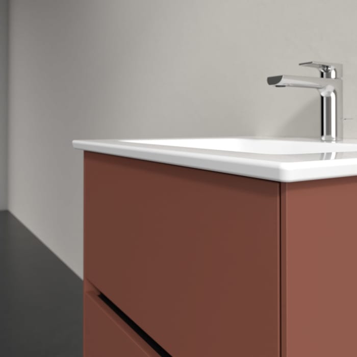 Villeroy & Boch Collaro Waschtischunterschrank 56,1 x 61 cm , mit LED-Beleuchtung, mit 2 Auszügen