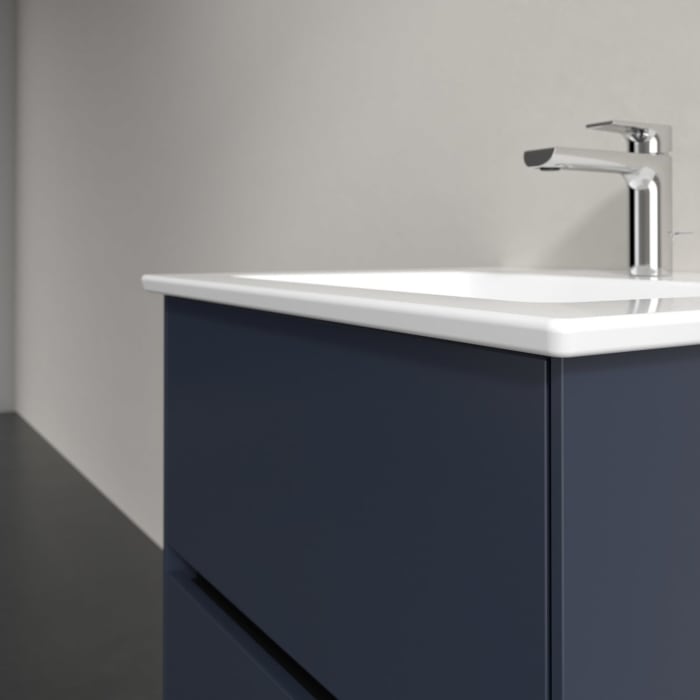 Villeroy & Boch Collaro Waschtischunterschrank 56,1 x 61 cm , mit LED-Beleuchtung, mit 2 Auszügen