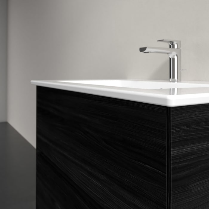 Villeroy & Boch Collaro Waschtischunterschrank 76,1 x 61 cm , mit LED-Beleuchtung, mit 2 Auszügen