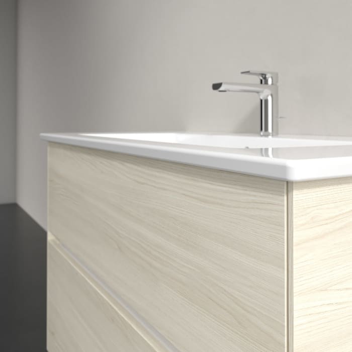 Villeroy & Boch Collaro Waschtischunterschrank 96,1 x 61 cm , mit LED-Beleuchtung, mit 2 Auszügen