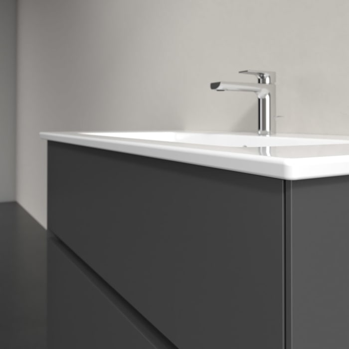 Villeroy & Boch Collaro Waschtischunterschrank 96,1 x 61 cm , mit LED-Beleuchtung, mit 2 Auszügen