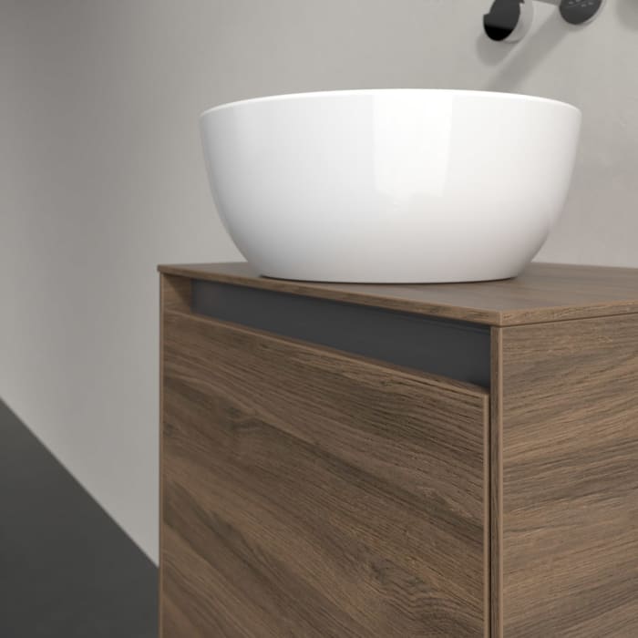 Villeroy & Boch Collaro Waschtischunterschrank 50 x 54,8 cm , mit LED-Beleuchtung, mit 1 Tür, Anschlag rechts