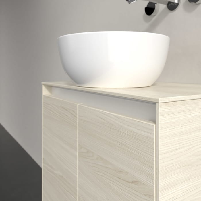 Villeroy & Boch Collaro Waschtischunterschrank 60 x 54,8 cm , mit LED-Beleuchtung, mit 2 Türen