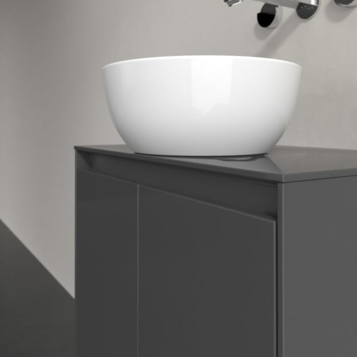 Villeroy & Boch Collaro Waschtischunterschrank 60 x 54,8 cm , mit LED-Beleuchtung, mit 2 Türen