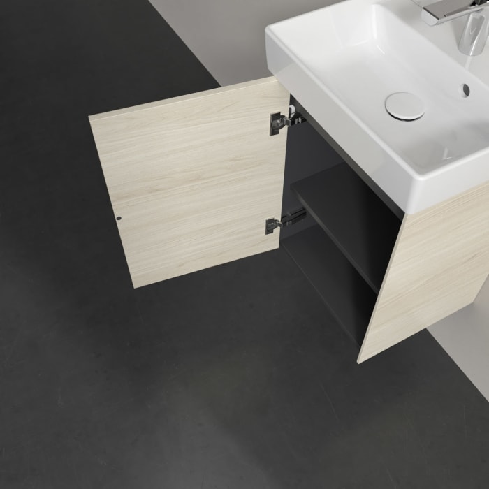 Villeroy & Boch Collaro Waschtischunterschrank 41 x 54,6 cm , mit 1 Tür, Anschlag links