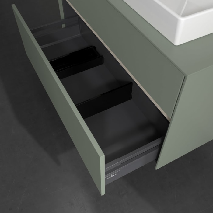 Villeroy & Boch Collaro Waschtischunterschrank 100 x 54,8 cm , mit LED-Beleuchtung, mit 2 Auszügen