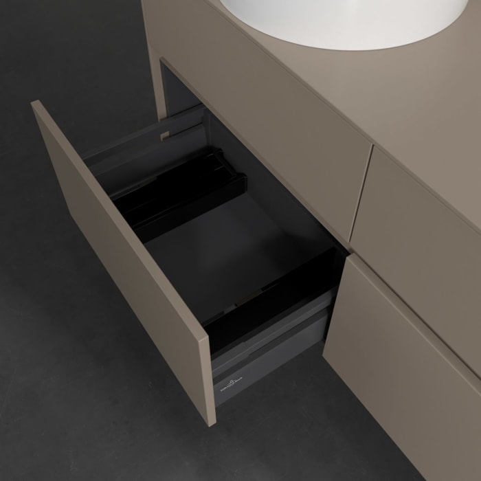 Villeroy & Boch Collaro Waschtischunterschrank 120 x 54,8 cm , mit LED-Beleuchtung, mit 4 Auszügen