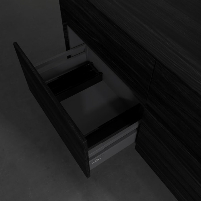 Villeroy & Boch Collaro Waschtischunterschrank 120 x 54,8 cm , mit LED-Beleuchtung, mit 4 Auszügen