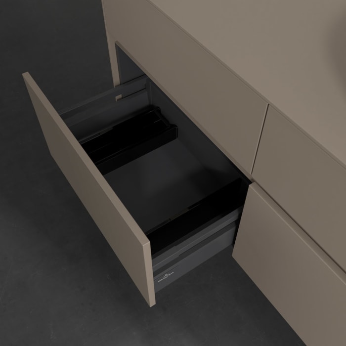 Villeroy & Boch Collaro Waschtischunterschrank 120 x 54,8 cm , mit LED-Beleuchtung, mit 4 Auszügen