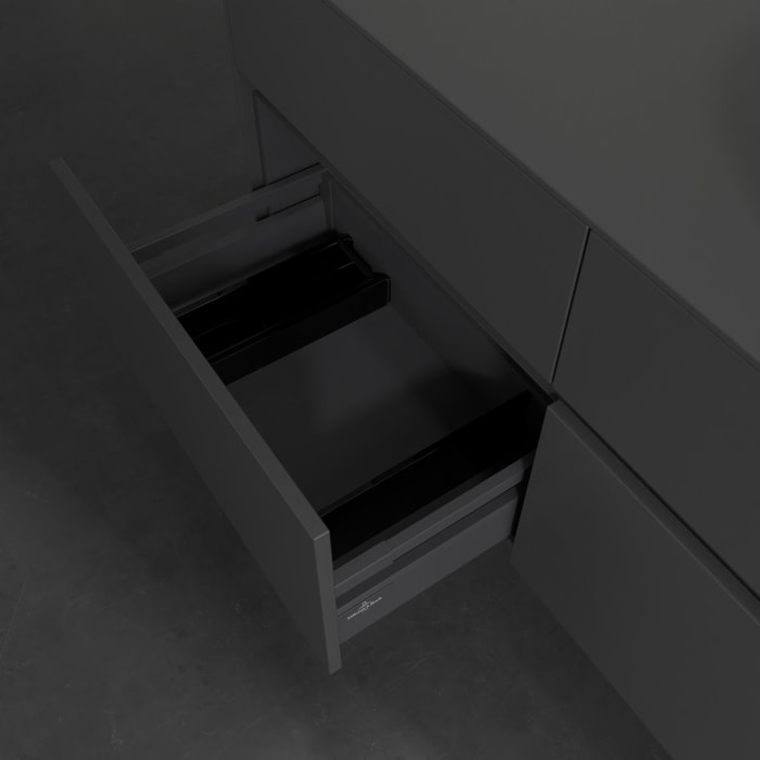 Villeroy & Boch Collaro Waschtischunterschrank 120 x 54,8 cm , mit LED-Beleuchtung, mit 4 Auszügen