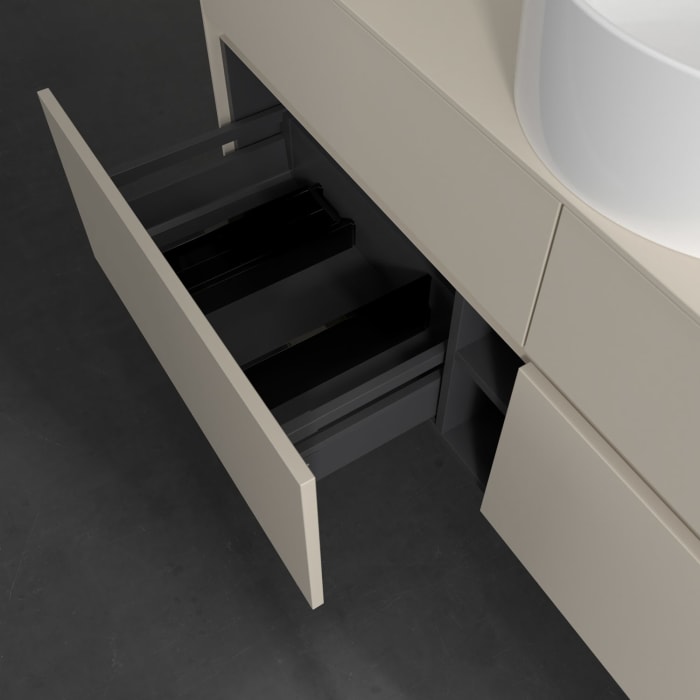 Villeroy & Boch Collaro Waschtischunterschrank 140 x 54,8 cm , mit 4 Auszügen