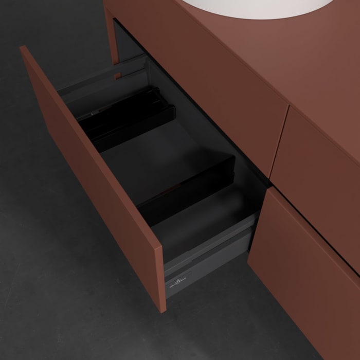 Villeroy & Boch Collaro Waschtischunterschrank 140 x 54,8 cm , mit 4 Auszügen