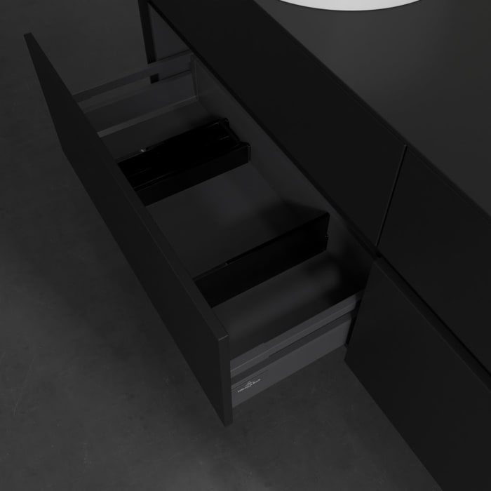 Villeroy & Boch Collaro Waschtischunterschrank 160 x 54,8 cm mit 4 Auszügen, für WT beidseitig