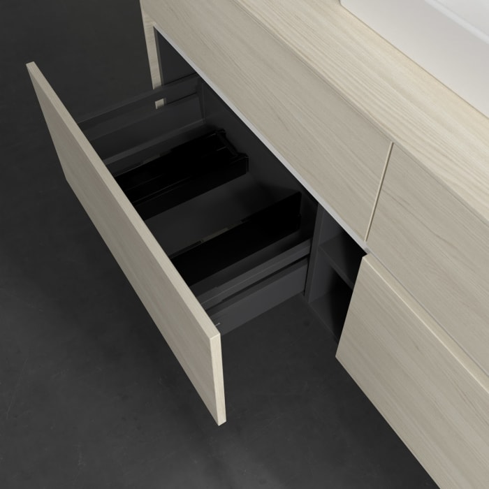 Villeroy & Boch Collaro Waschtischunterschrank 140 x 54,8 cm , mit 4 Auszügen