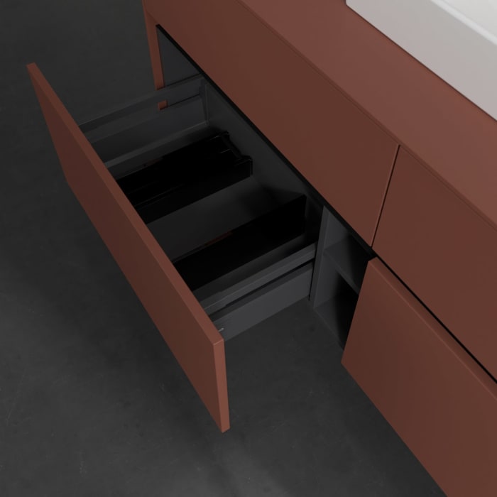 Villeroy & Boch Collaro Waschtischunterschrank 140 x 54,8 cm , mit 4 Auszügen