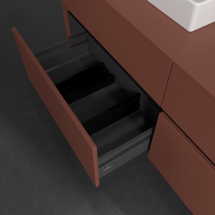 Villeroy & Boch Collaro Waschtischunterschrank 140 x 54,8 cm , mit 4 Auszügen