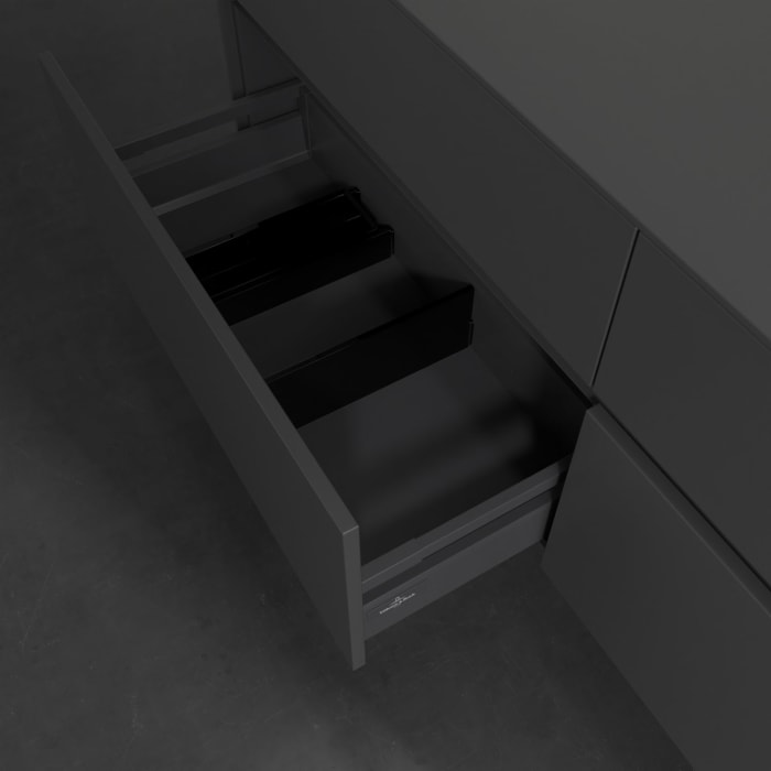 Villeroy & Boch Collaro Waschtischunterschrank 160 x 54,8 cm , mit LED-Beleuchtung, mit 4 Auszügen