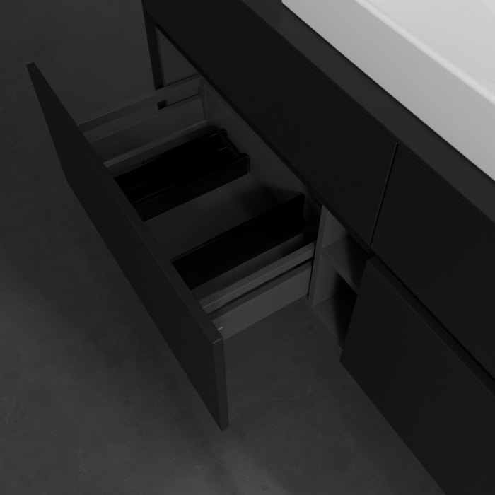 Villeroy & Boch Collaro Waschtischunterschrank 140 x 54,8 cm , mit 4 Auszügen