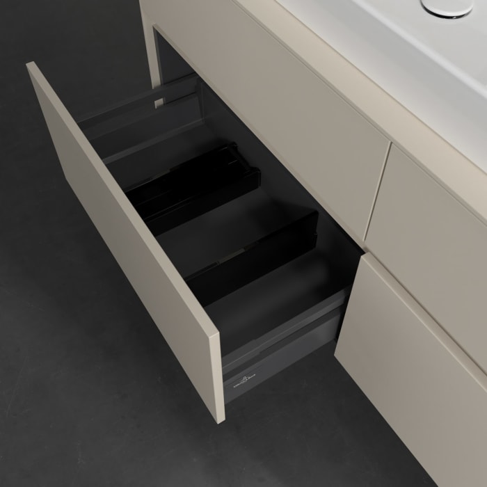Villeroy & Boch Collaro Waschtischunterschrank 140 x 54,8 cm , mit 4 Auszügen