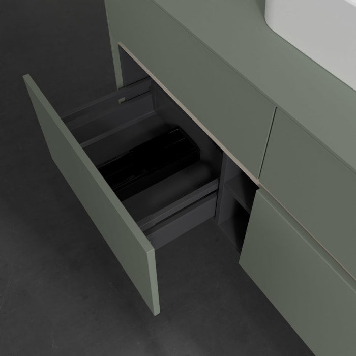 Villeroy & Boch Collaro Waschtischunterschrank 120 x 54,8 cm , mit LED-Beleuchtung, mit 4 Auszügen