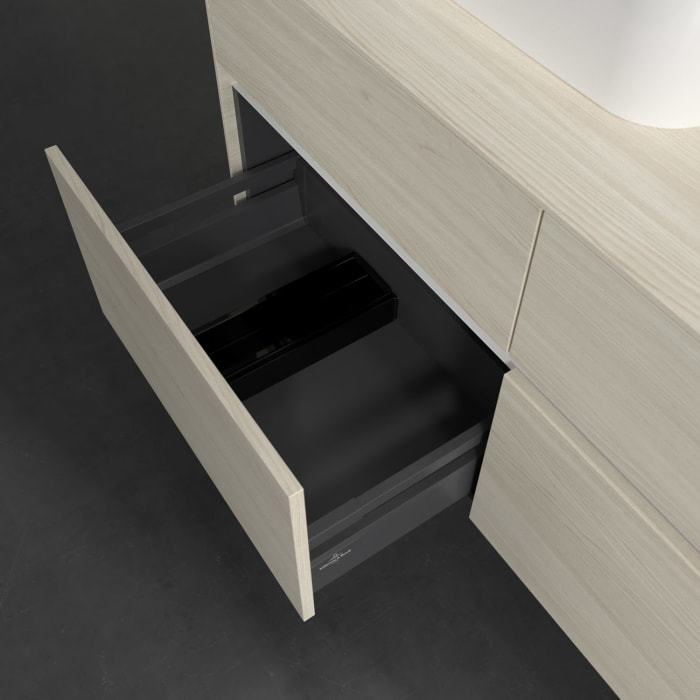 Villeroy & Boch Collaro Waschtischunterschrank 120 x 54,8 cm , mit LED-Beleuchtung, mit 4 Auszügen