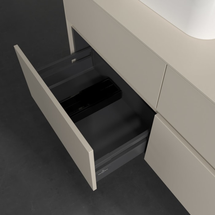 Villeroy & Boch Collaro Waschtischunterschrank 120 x 54,8 cm , mit LED-Beleuchtung, mit 4 Auszügen