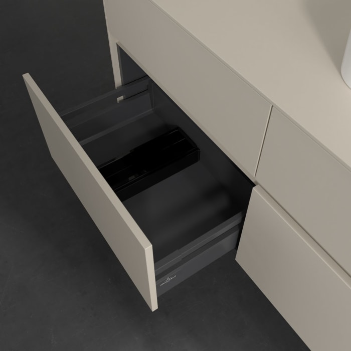 Villeroy & Boch Collaro Waschtischunterschrank 120 x 54,8 cm , mit LED-Beleuchtung, mit 4 Auszügen