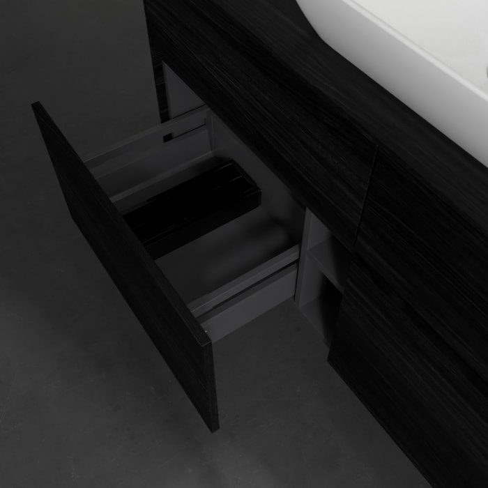 Villeroy & Boch Collaro Waschtischunterschrank 120 x 54,8 cm , mit LED-Beleuchtung, mit 4 Auszügen