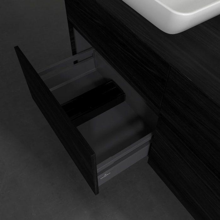 Villeroy & Boch Collaro Waschtischunterschrank 120 x 54,8 cm , mit LED-Beleuchtung, mit 4 Auszügen