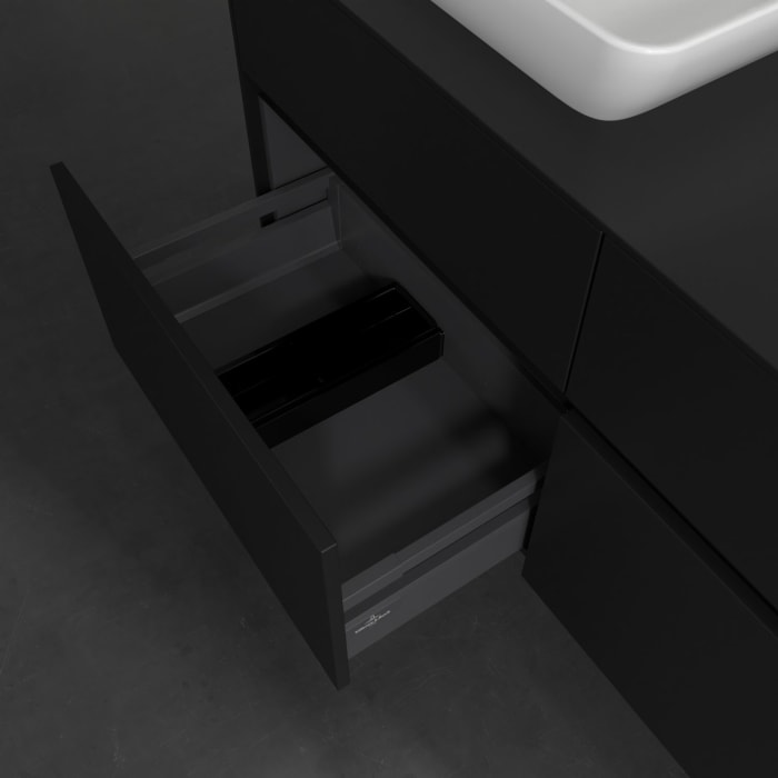 Villeroy & Boch Collaro Waschtischunterschrank 120 x 54,8 cm , mit LED-Beleuchtung, mit 4 Auszügen