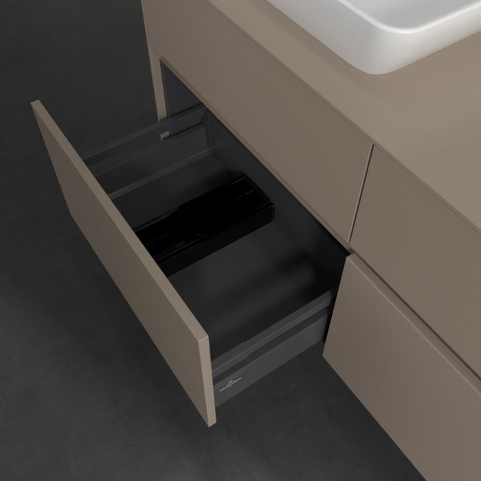 Villeroy & Boch Collaro Waschtischunterschrank 120 x 54,8 cm , mit LED-Beleuchtung, mit 4 Auszügen