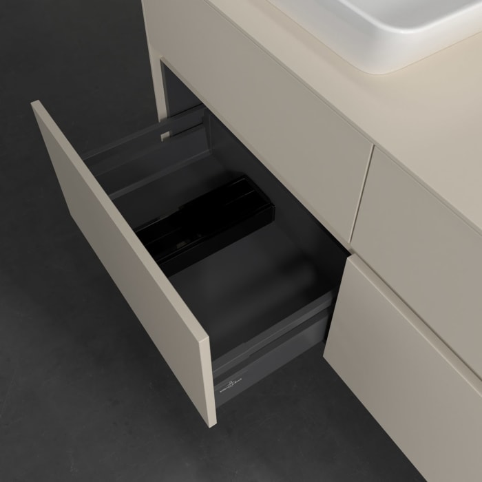 Villeroy & Boch Collaro Waschtischunterschrank 120 x 54,8 cm , mit LED-Beleuchtung, mit 4 Auszügen